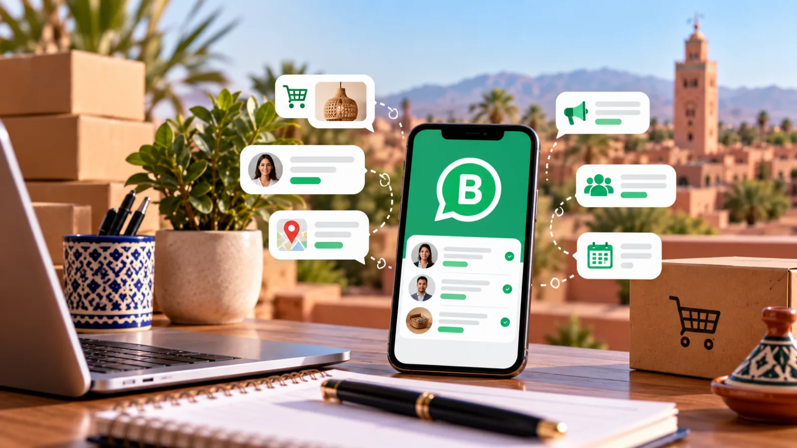 WhatsApp Business : le guide pour vendre plus quand on est une PME au Maroc